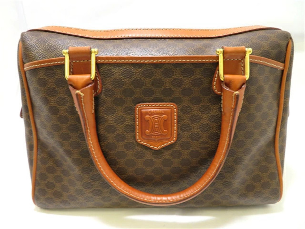 Celine bag Boston Macadam canvas handbag